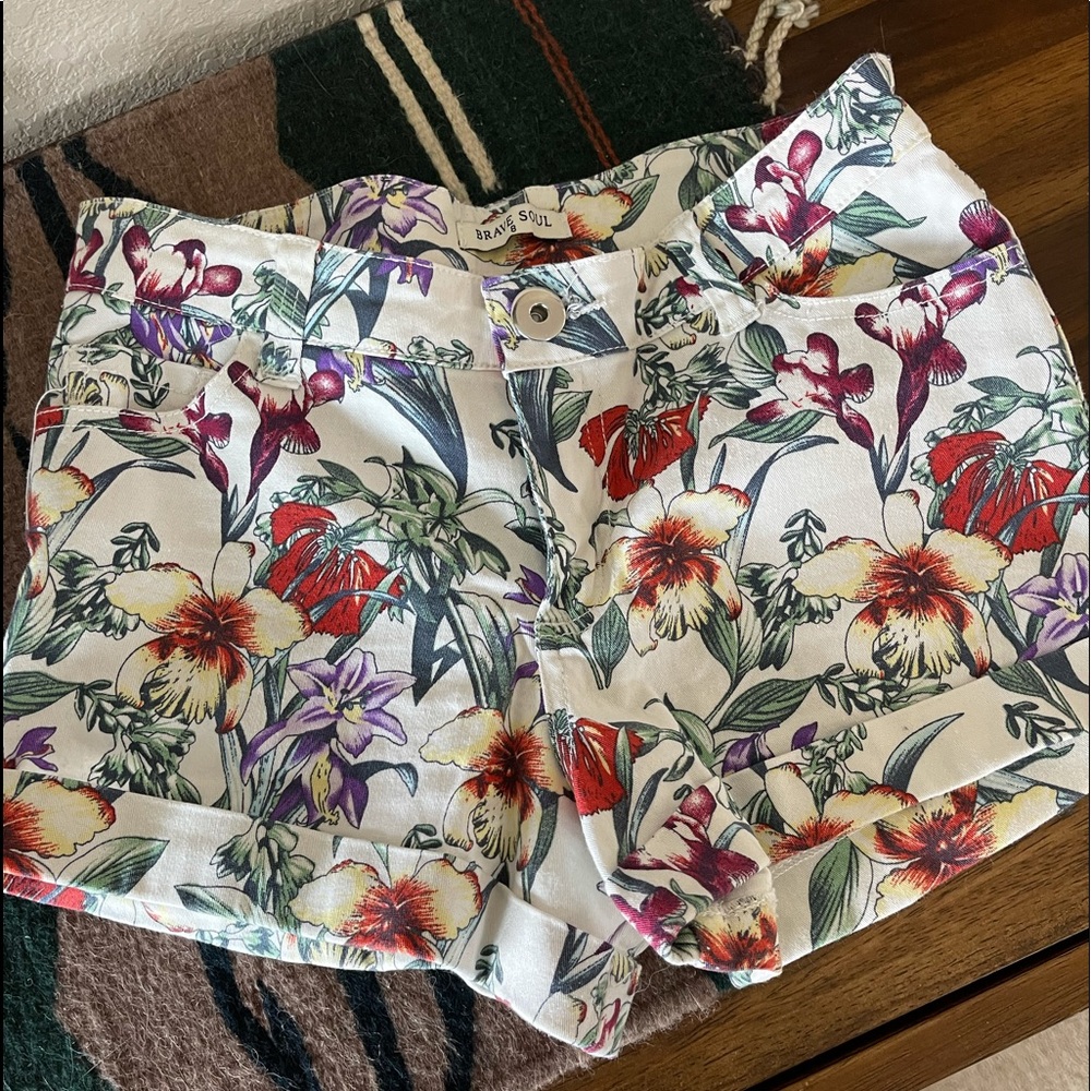 Cute Floral Shorts - Brave Soul / ModCloth